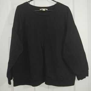 Michael Kors Black Sweatshirt  2XL Womens Monogrammed
